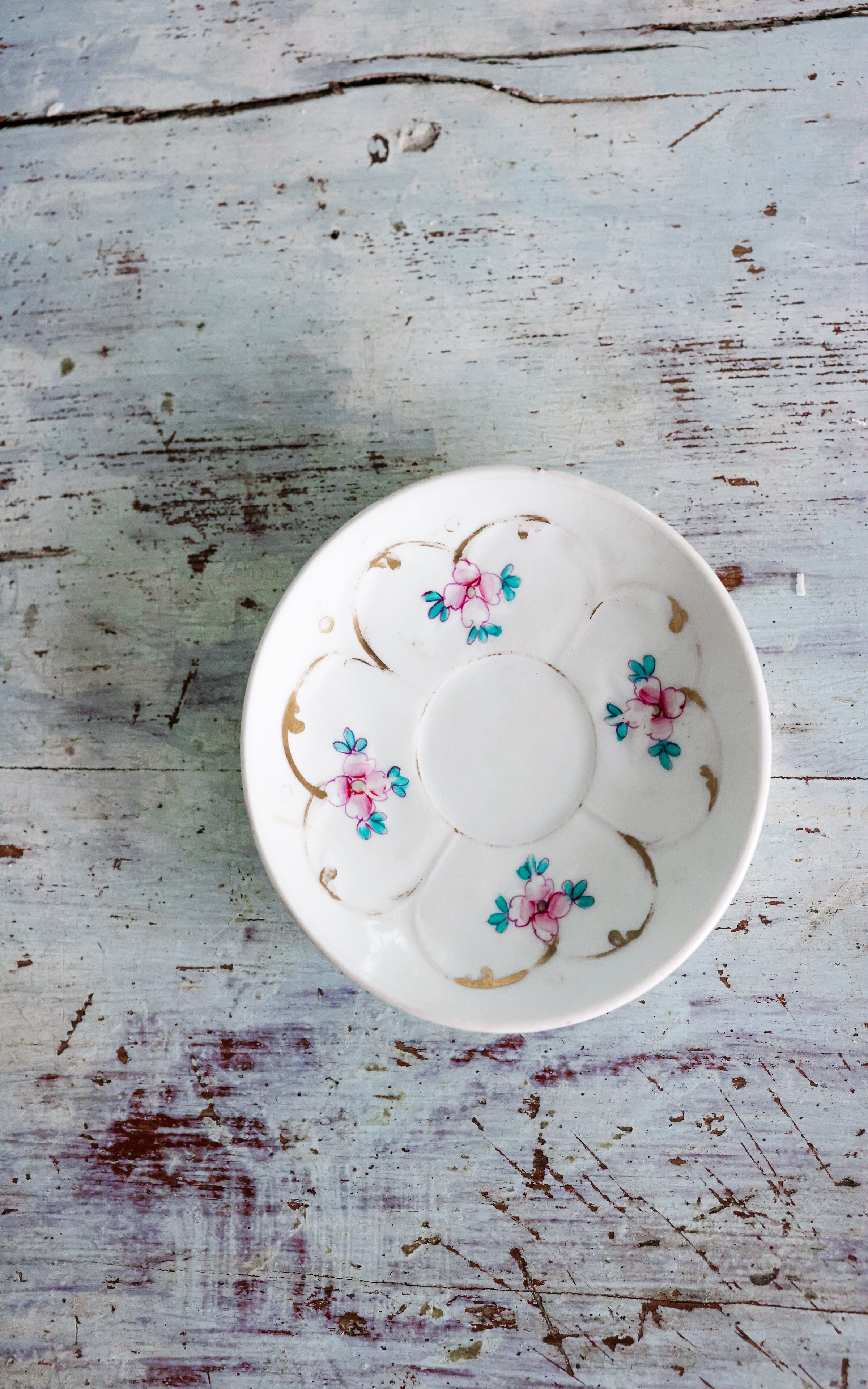 Set of Three Vintage French Petite Plates