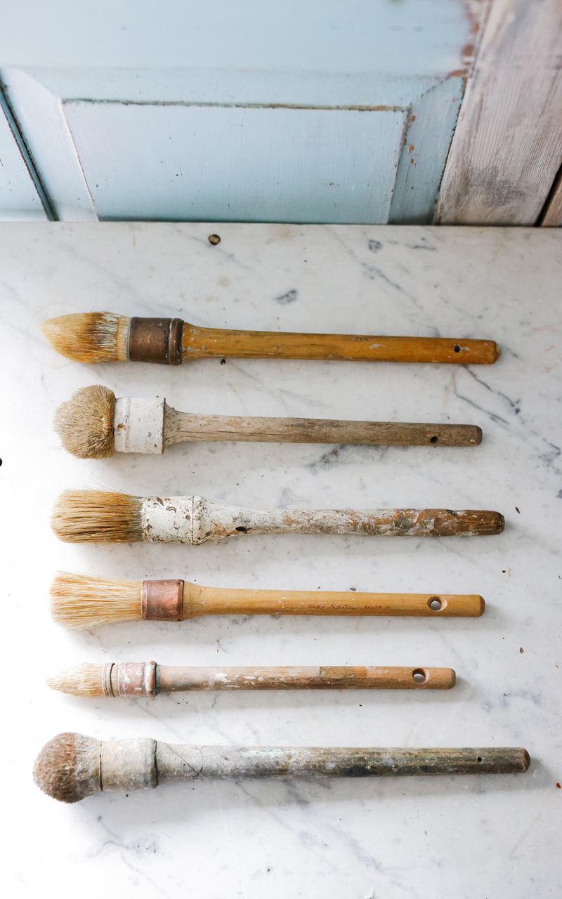Vintage French Paint Brush