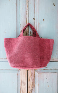 Vintage French Textile Tote