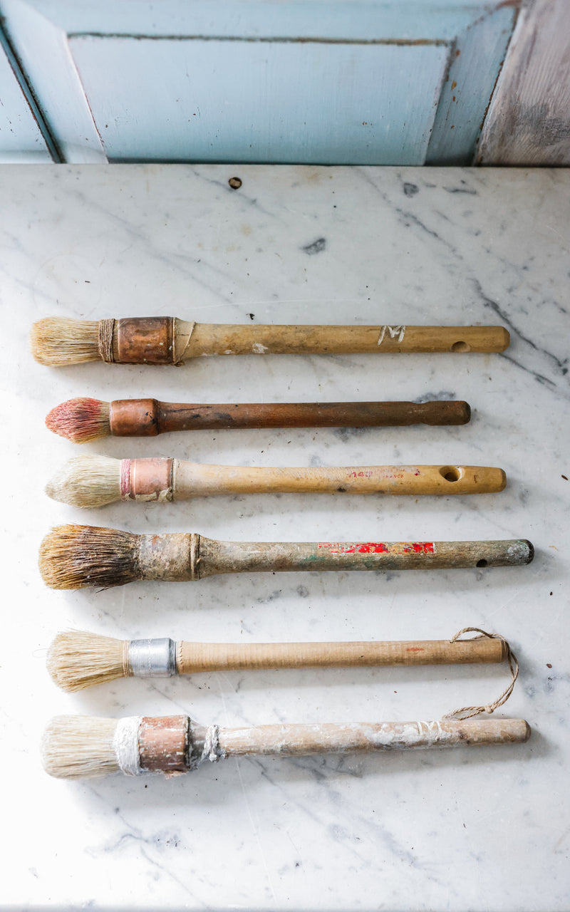 Vintage French Paint Brush