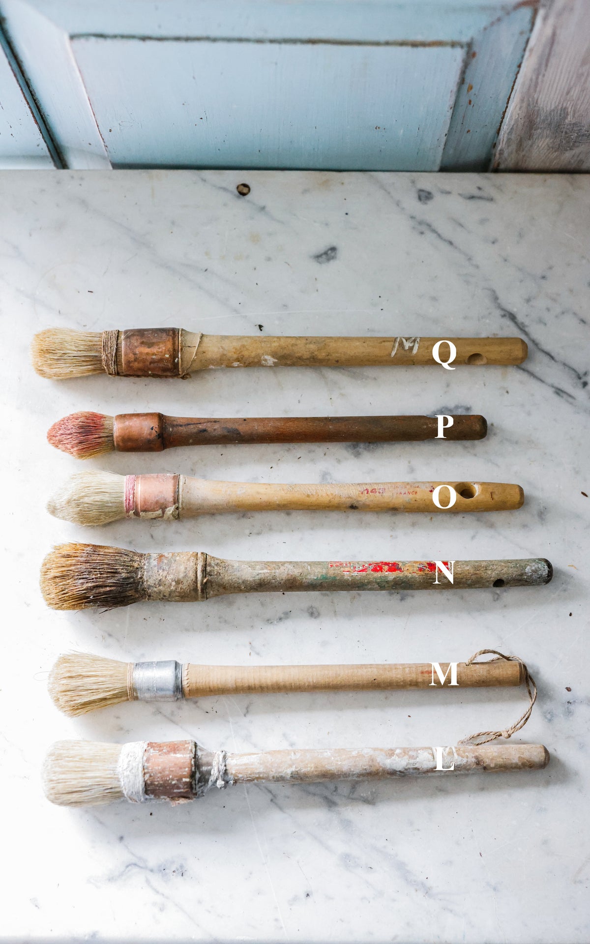 Vintage French Paint Brush