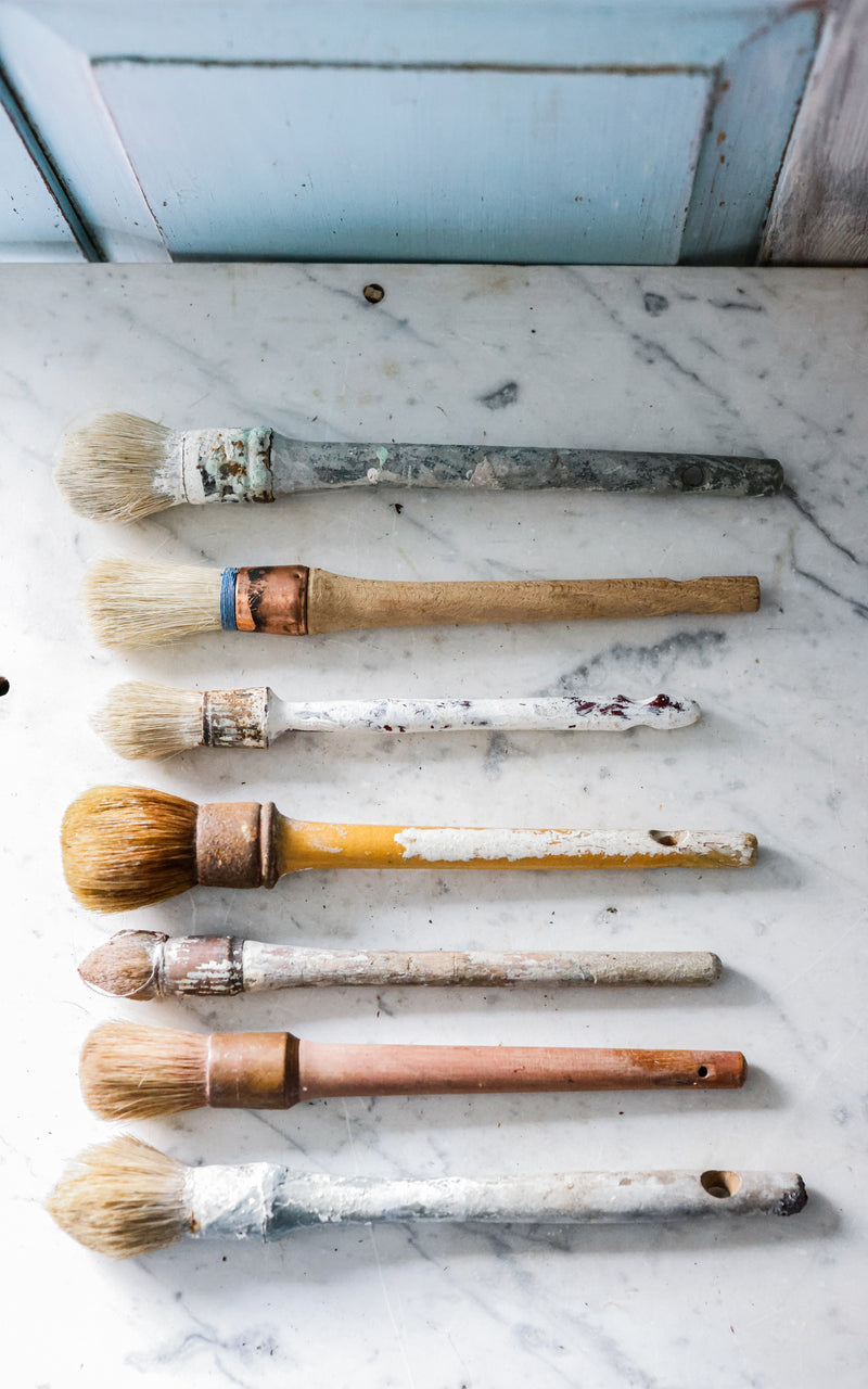 Vintage French Paint Brush
