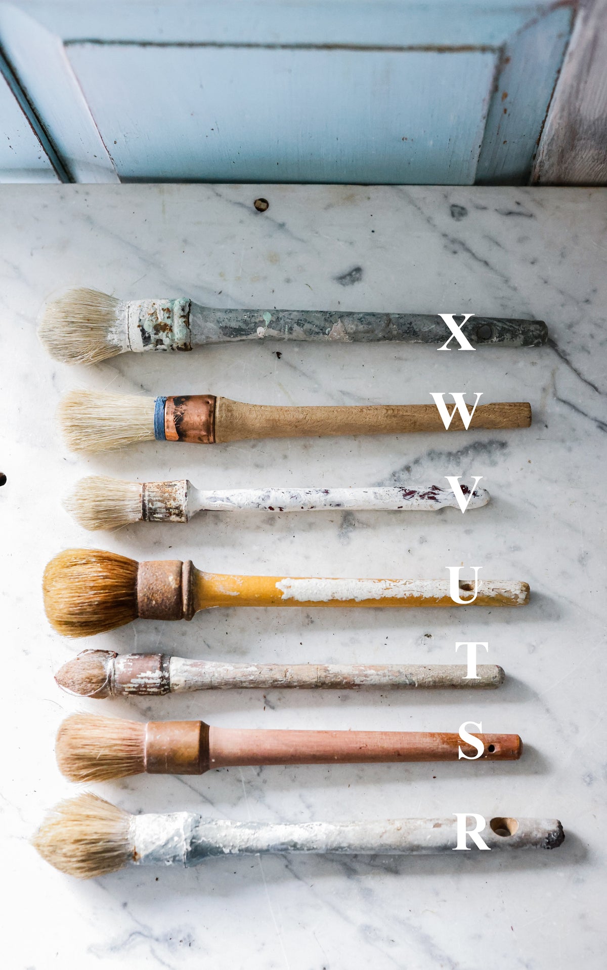 Vintage French Paint Brush