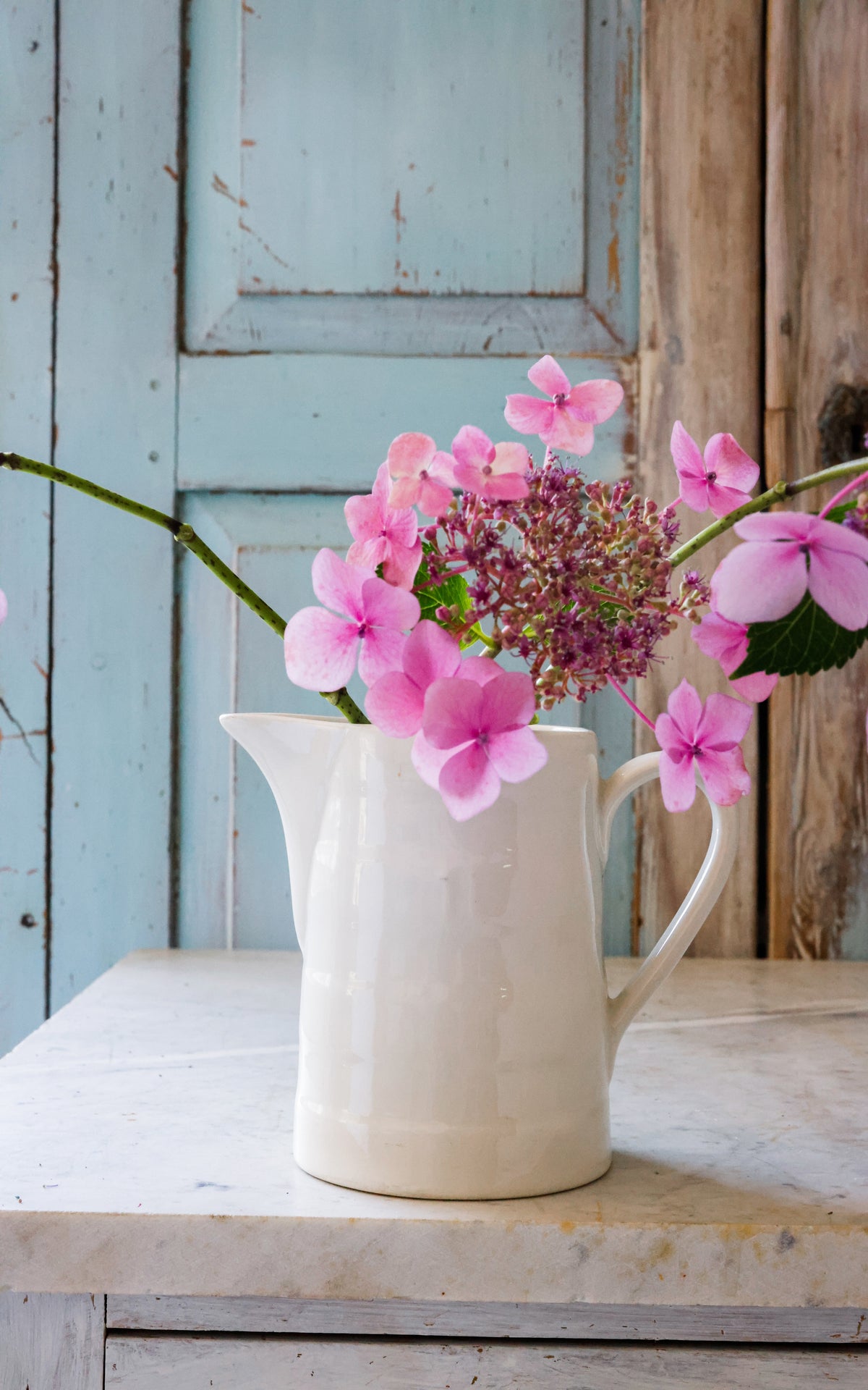 Vintage French Ironstone Pitcher