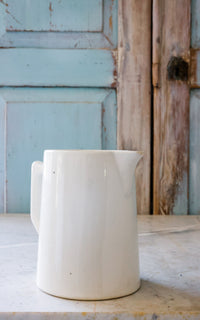 Vintage French Stoneware Pitcher