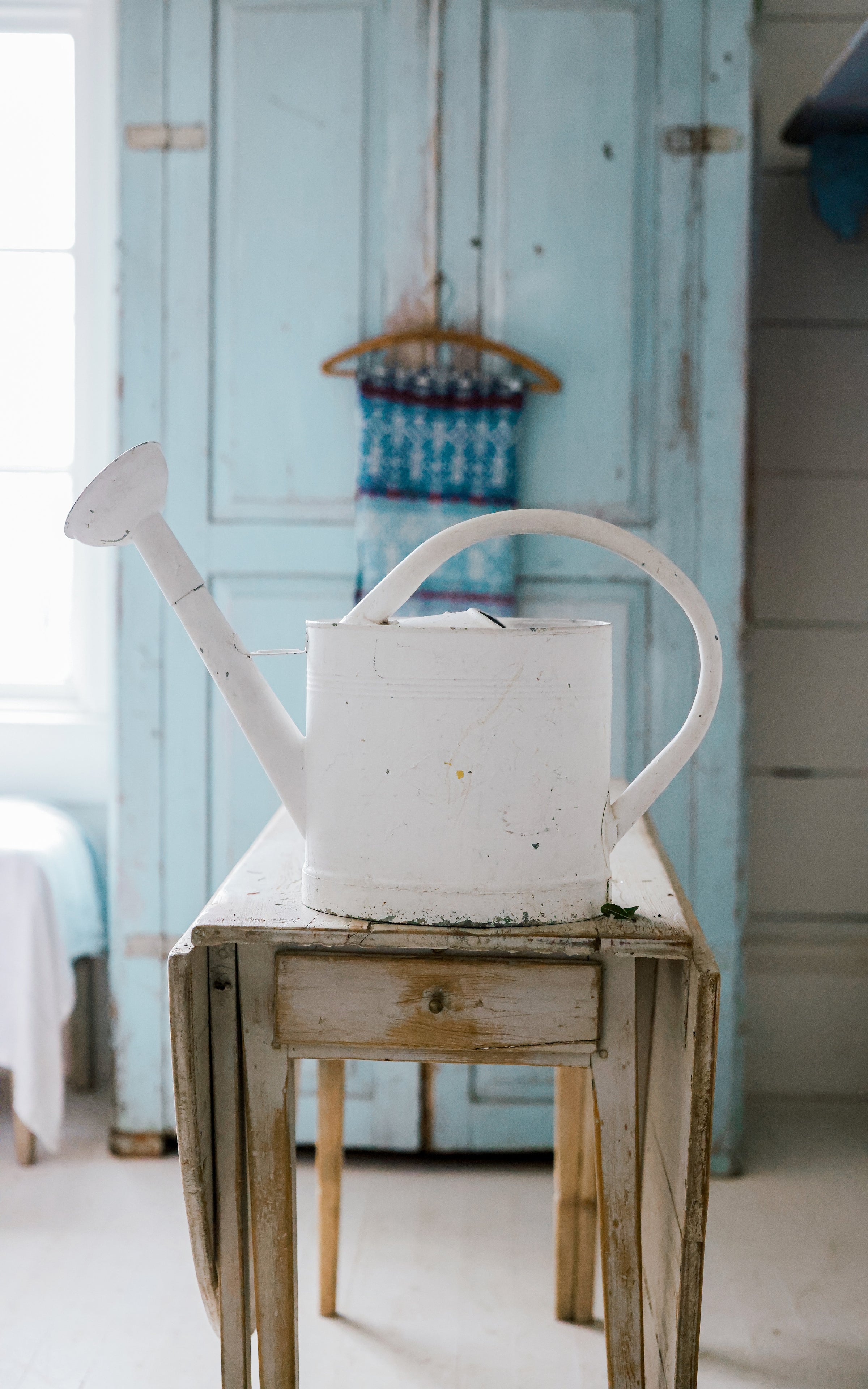 Vintage French Zinc Watering Can