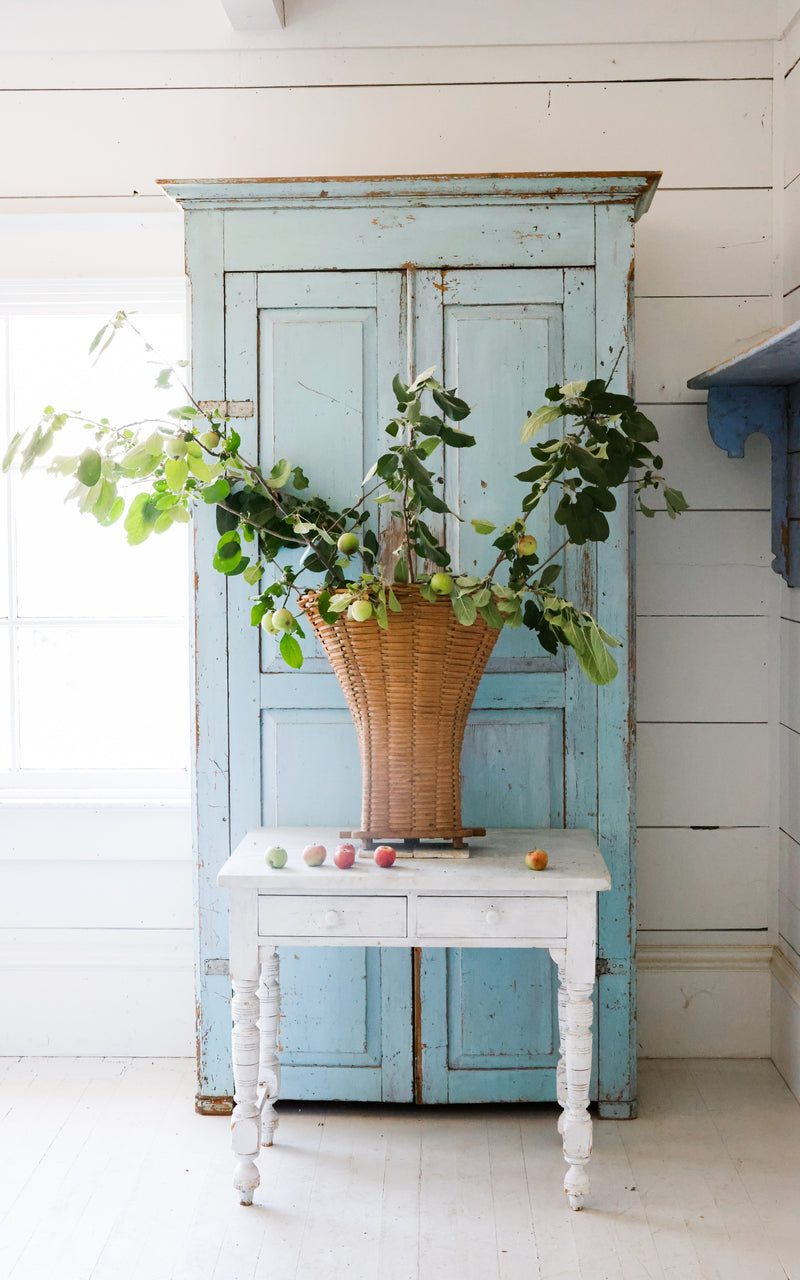 Vintage French Harvesting Basket