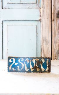 Vintage French Metal Sign