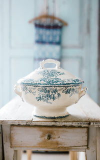Vintage French Stoneware Tureen