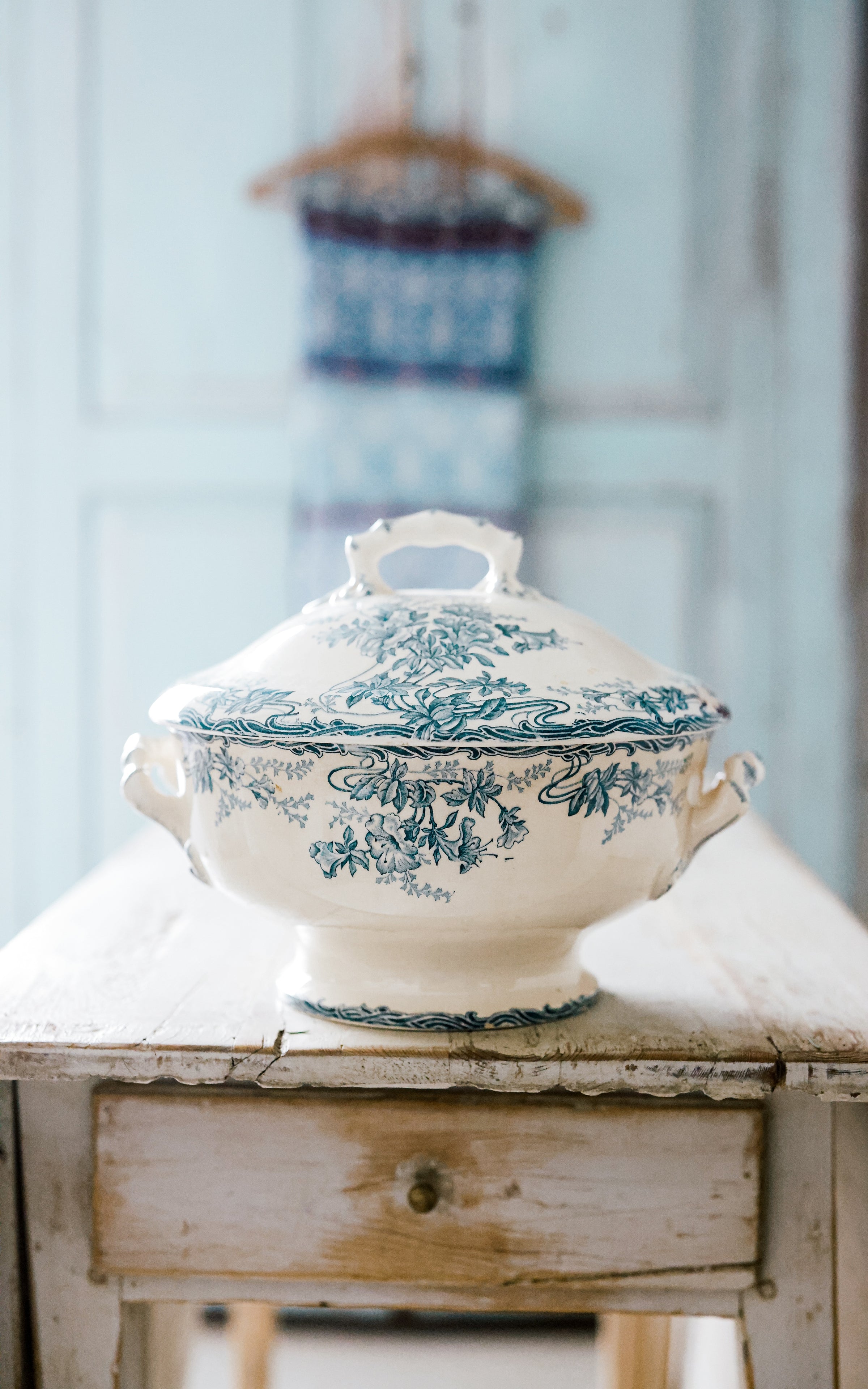 Vintage French Stoneware Tureen