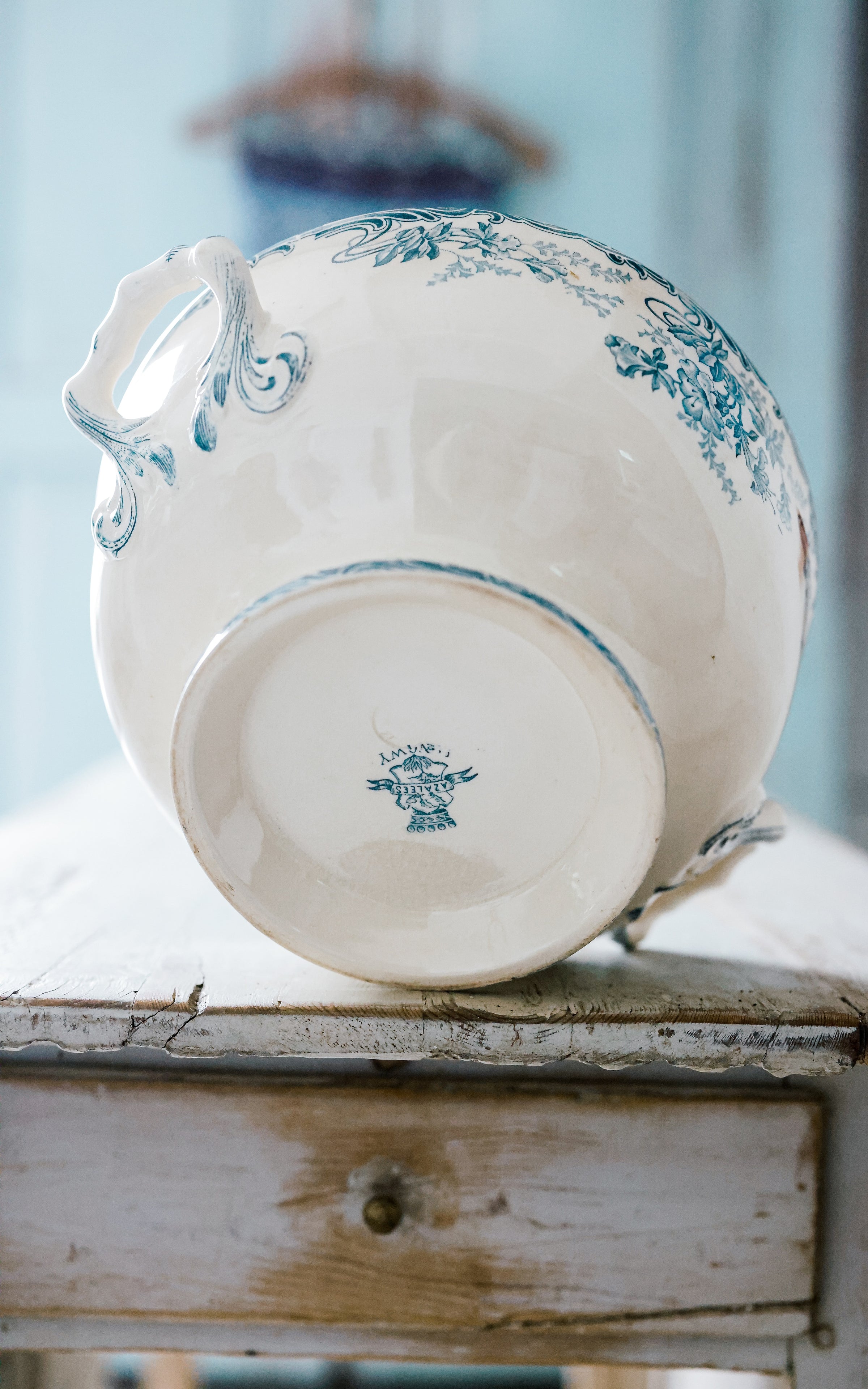 Vintage French Stoneware Tureen