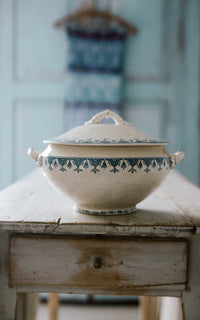 Vintage French Stoneware Tureen