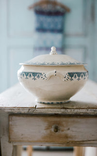 Vintage French Stoneware Tureen