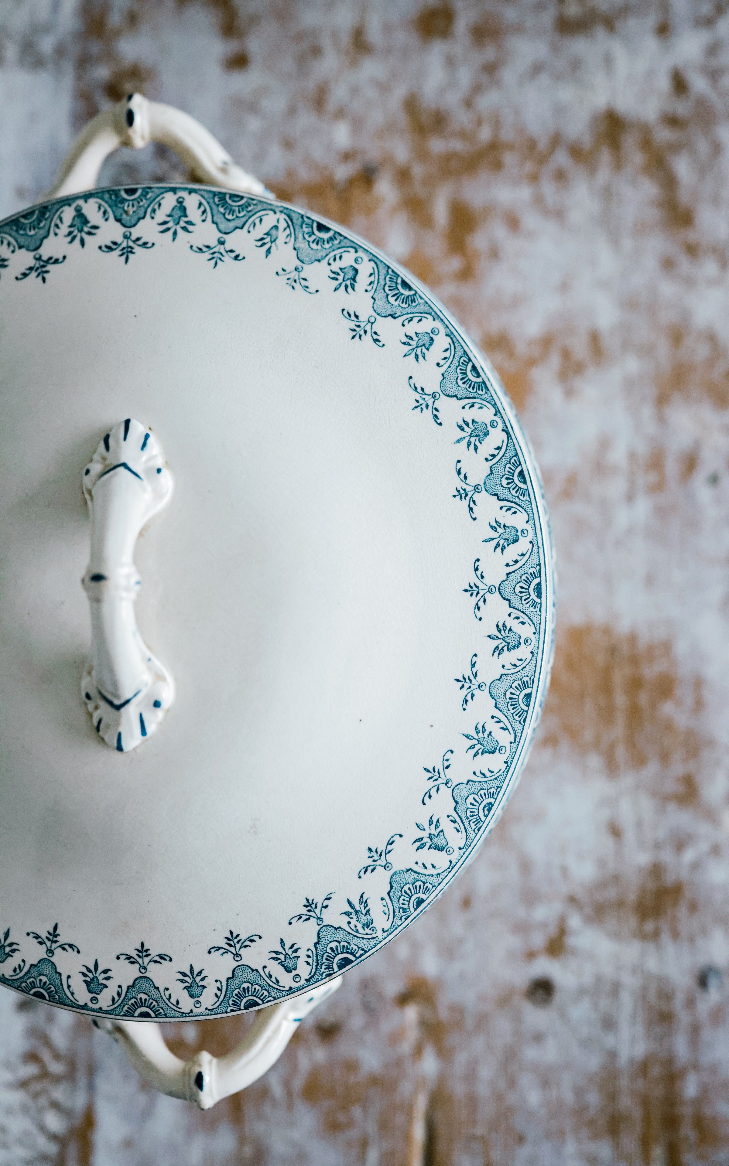 Vintage French Stoneware Tureen
