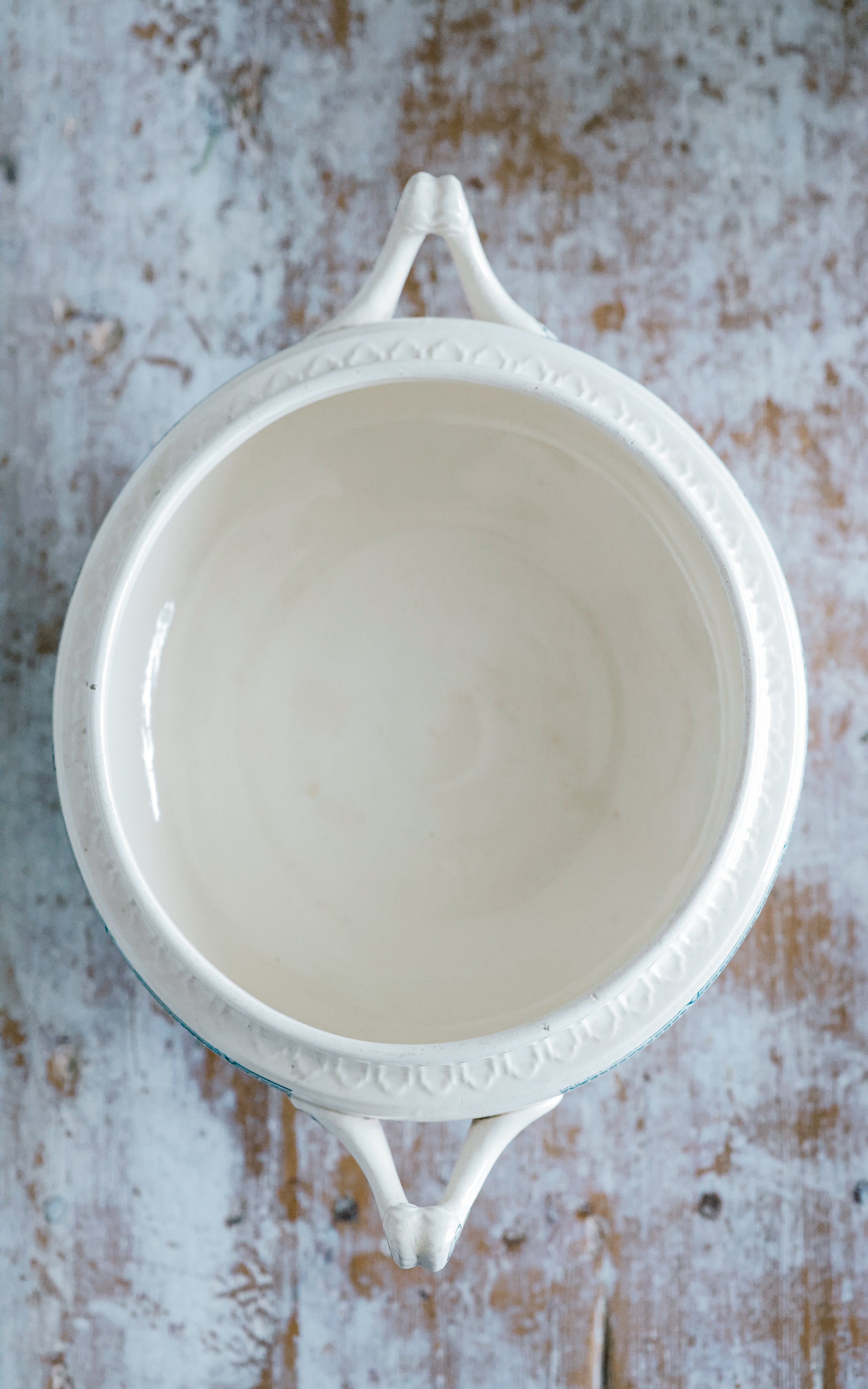 Vintage French Stoneware  Tureen