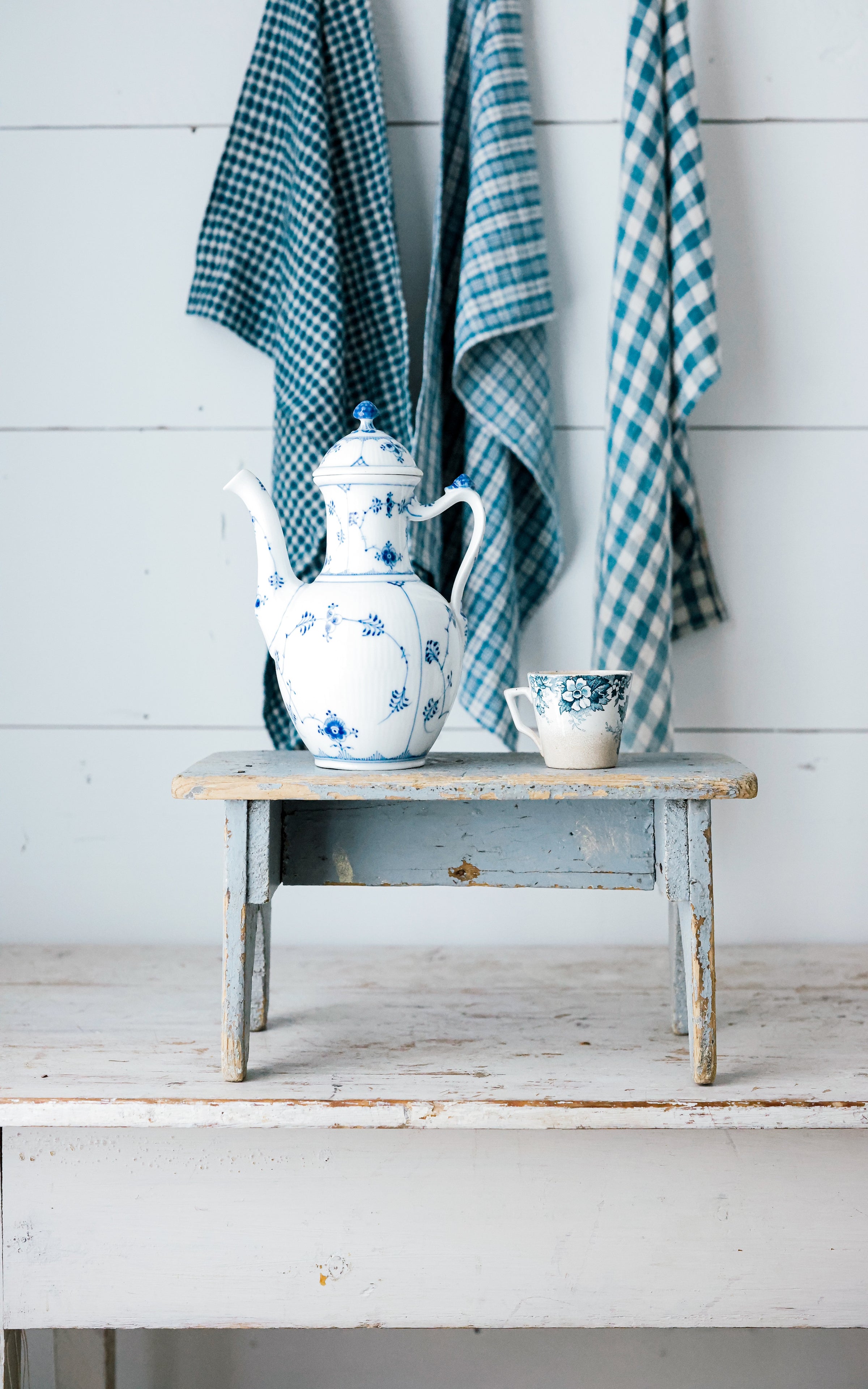 Vintage Swedish Petite Stool