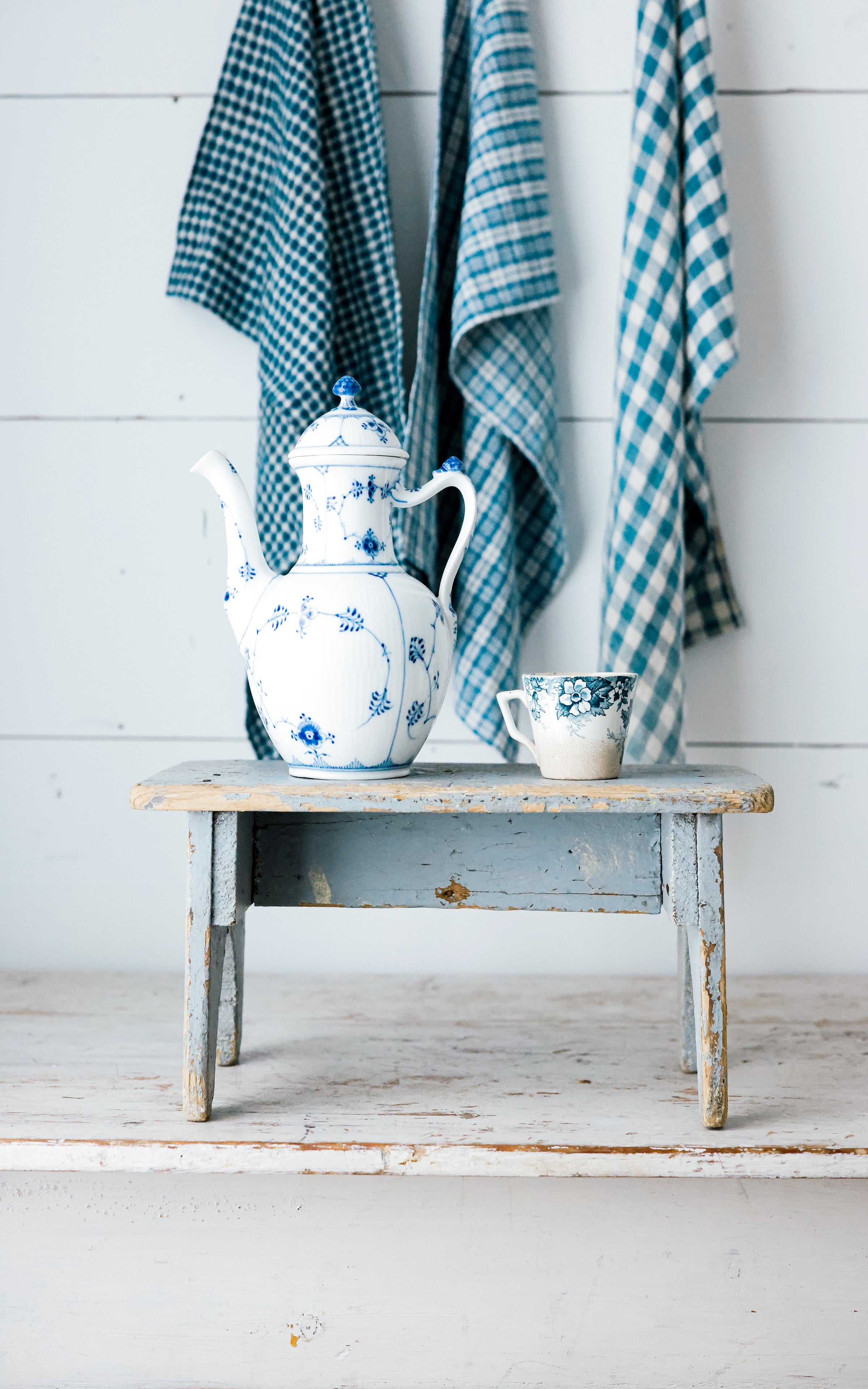 Vintage Swedish Petite Stool