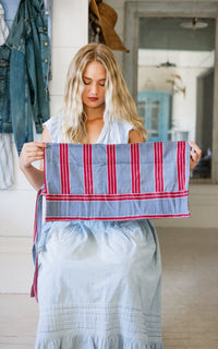 Vintage French Textile Cosmetic Pack