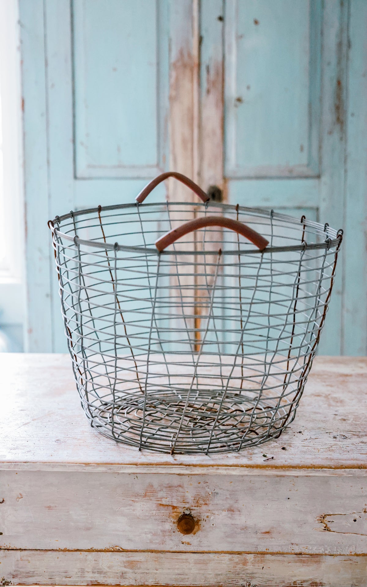 Vintage Swedish Apple Basket