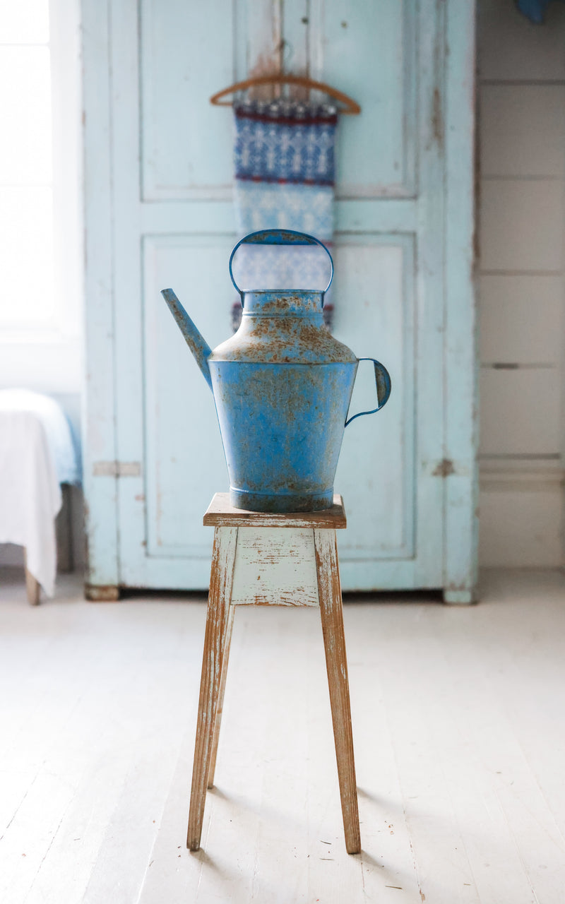 Vintage French Zinc Watering Can