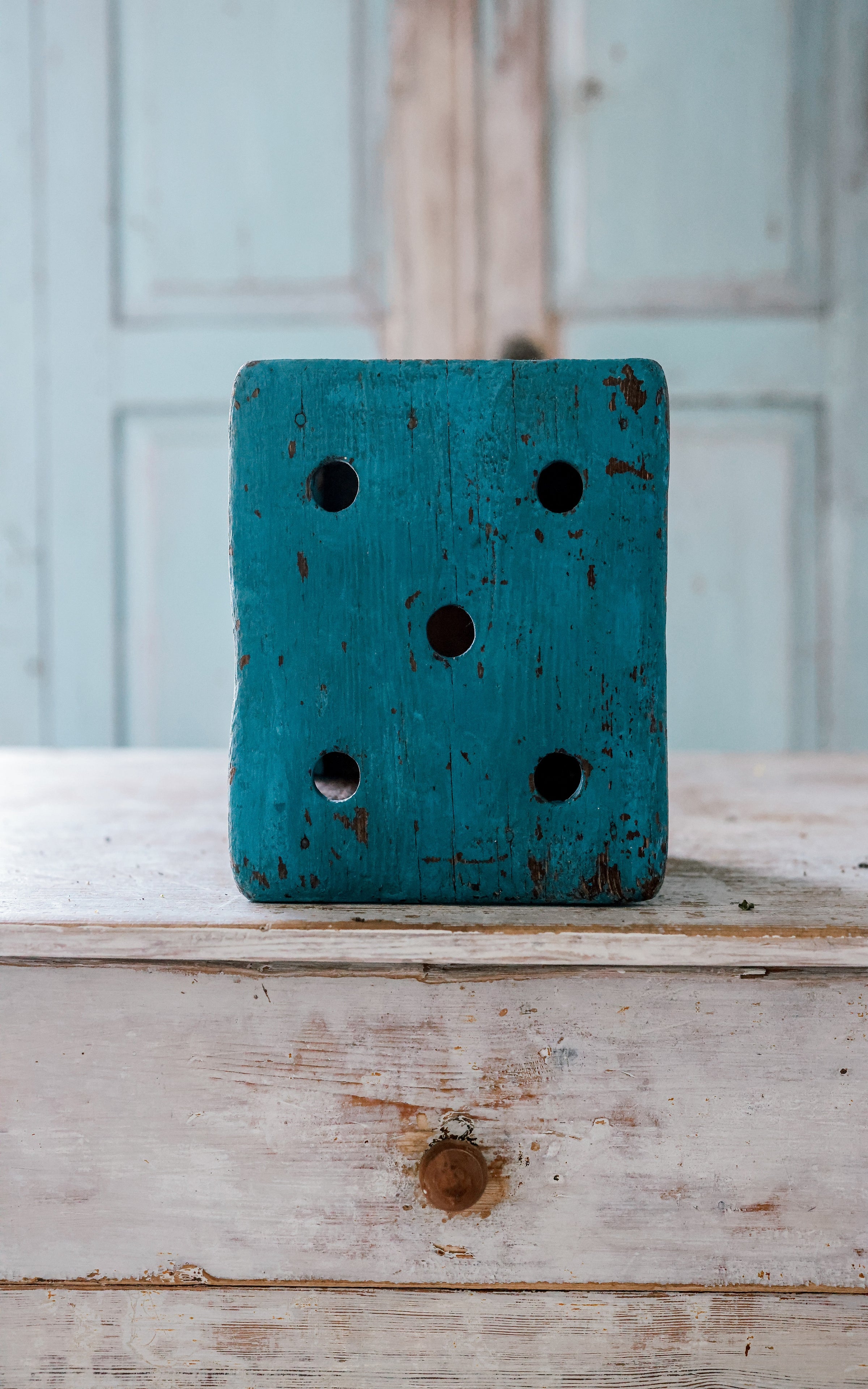 Vintage Swedish Wooden Cheese Mold
