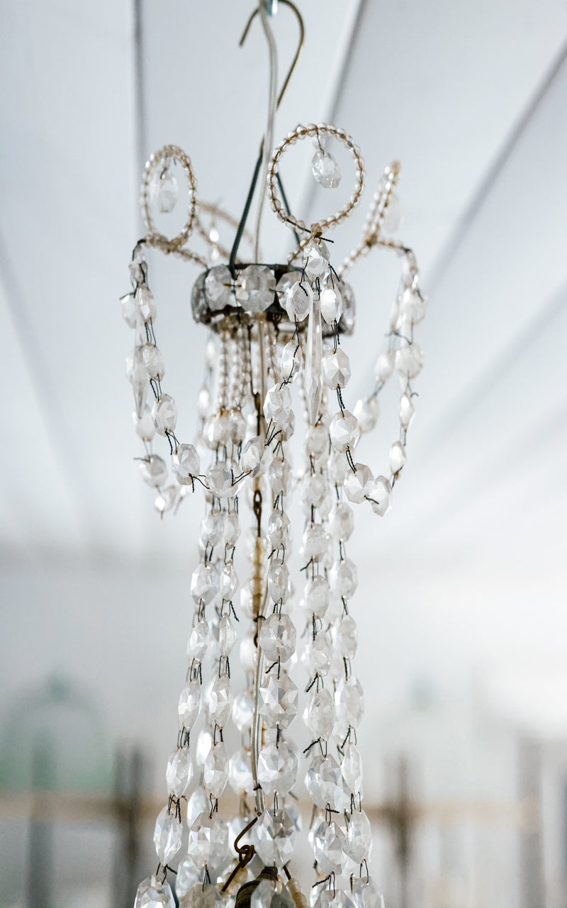 Petite Vintage French Chandelier