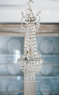 Petite Vintage French Chandelier