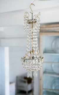Petite Vintage French Chandelier