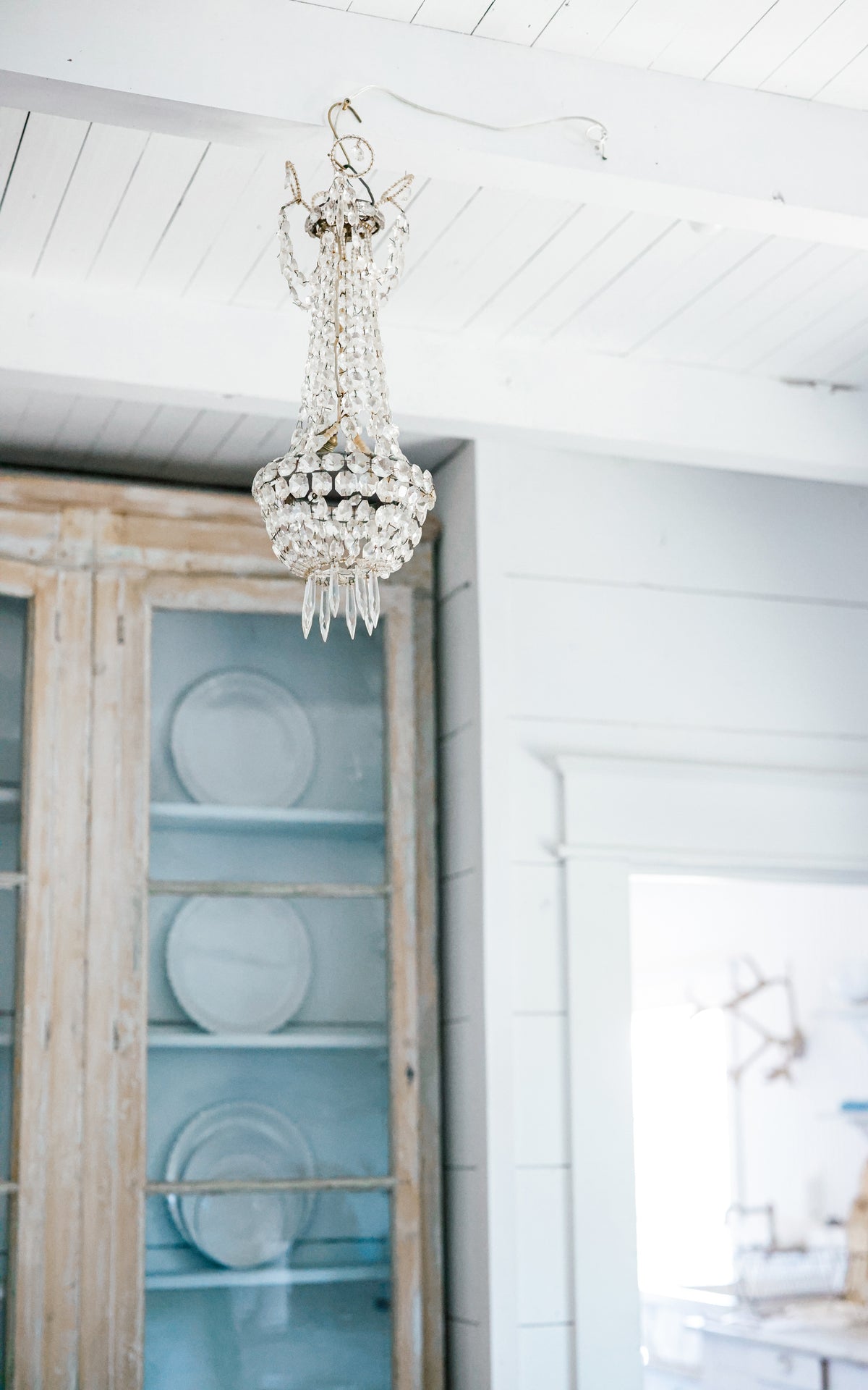 Petite Vintage French Chandelier