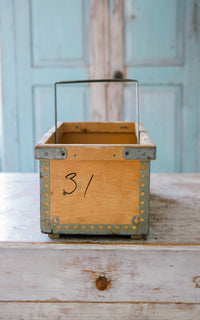 Vintage Swedish Bakery Caddy