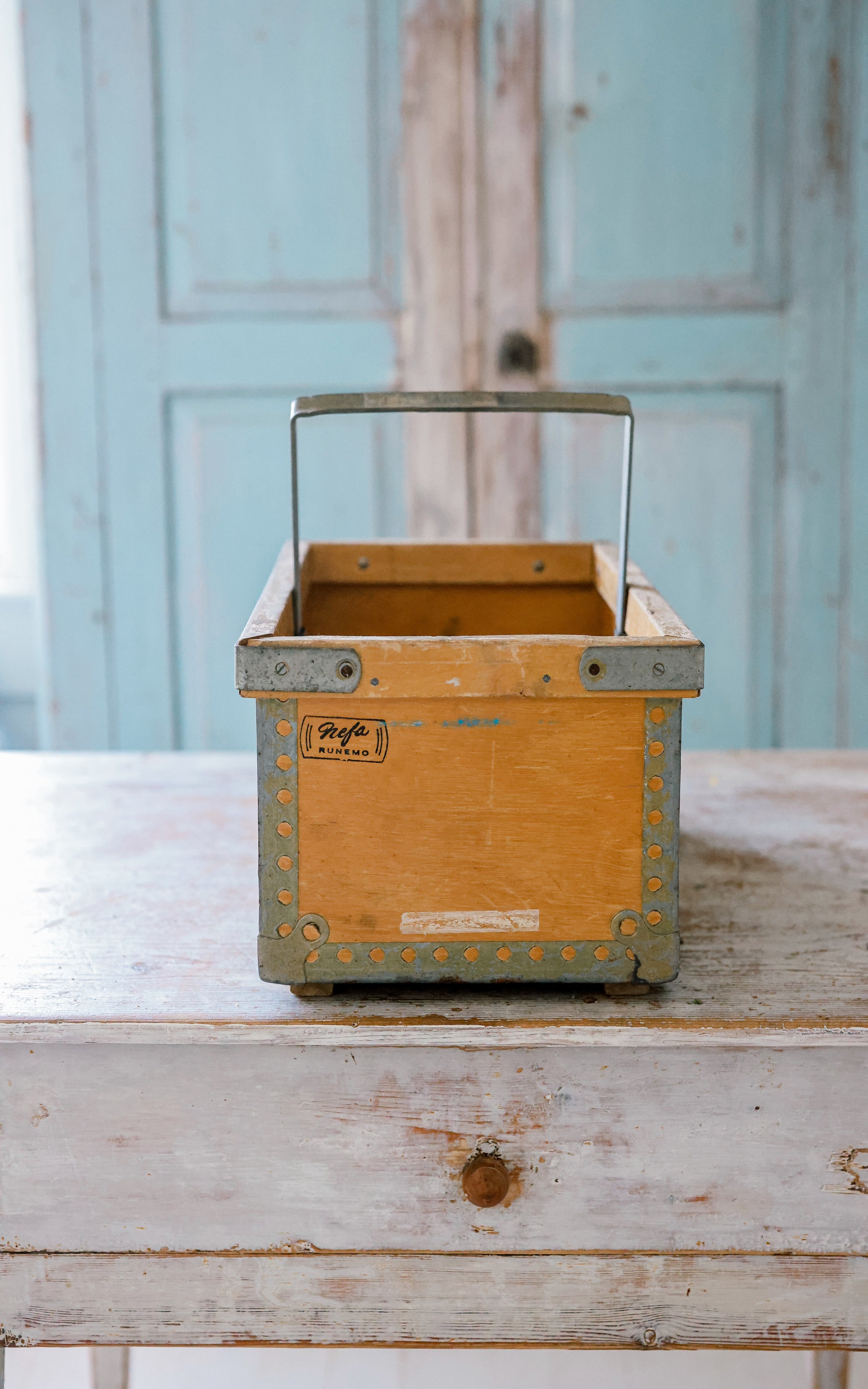 Vintage Swedish Bakery Caddy