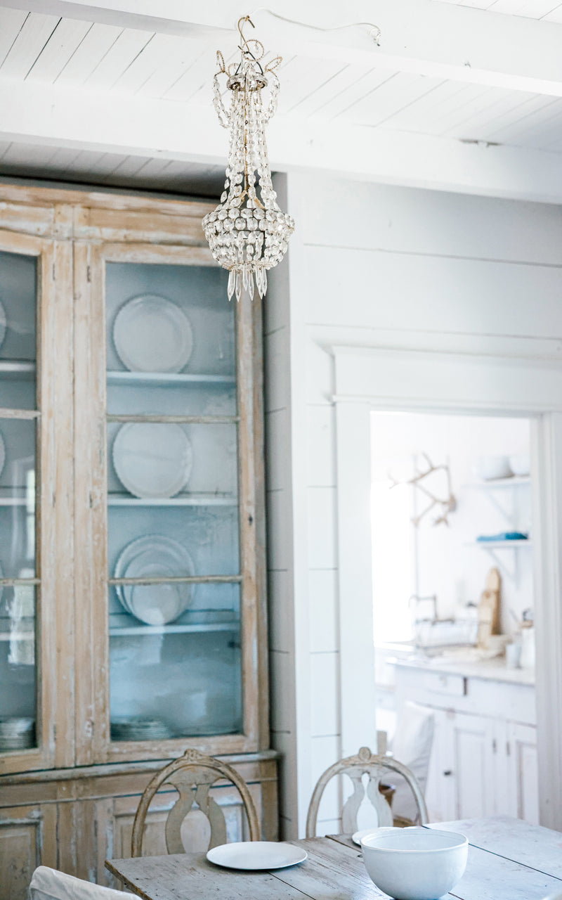 Petite Vintage French Chandelier