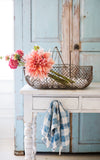 Vintage French Harvesting Basket