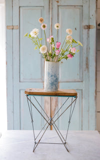 Vintage French Camp Stool