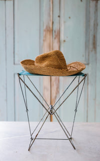 Vintage French Camp Stool