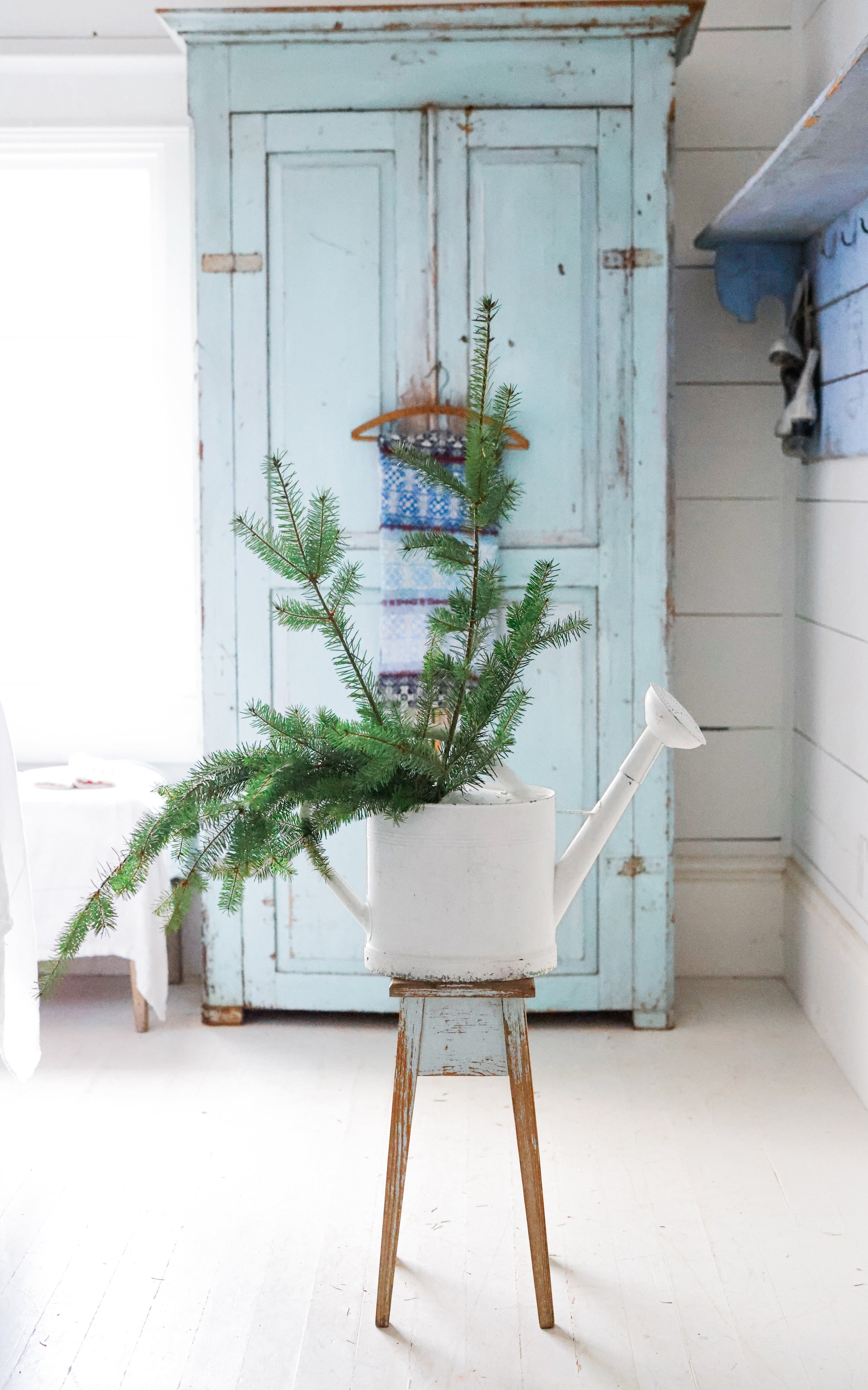 Vintage French Zinc Watering Can