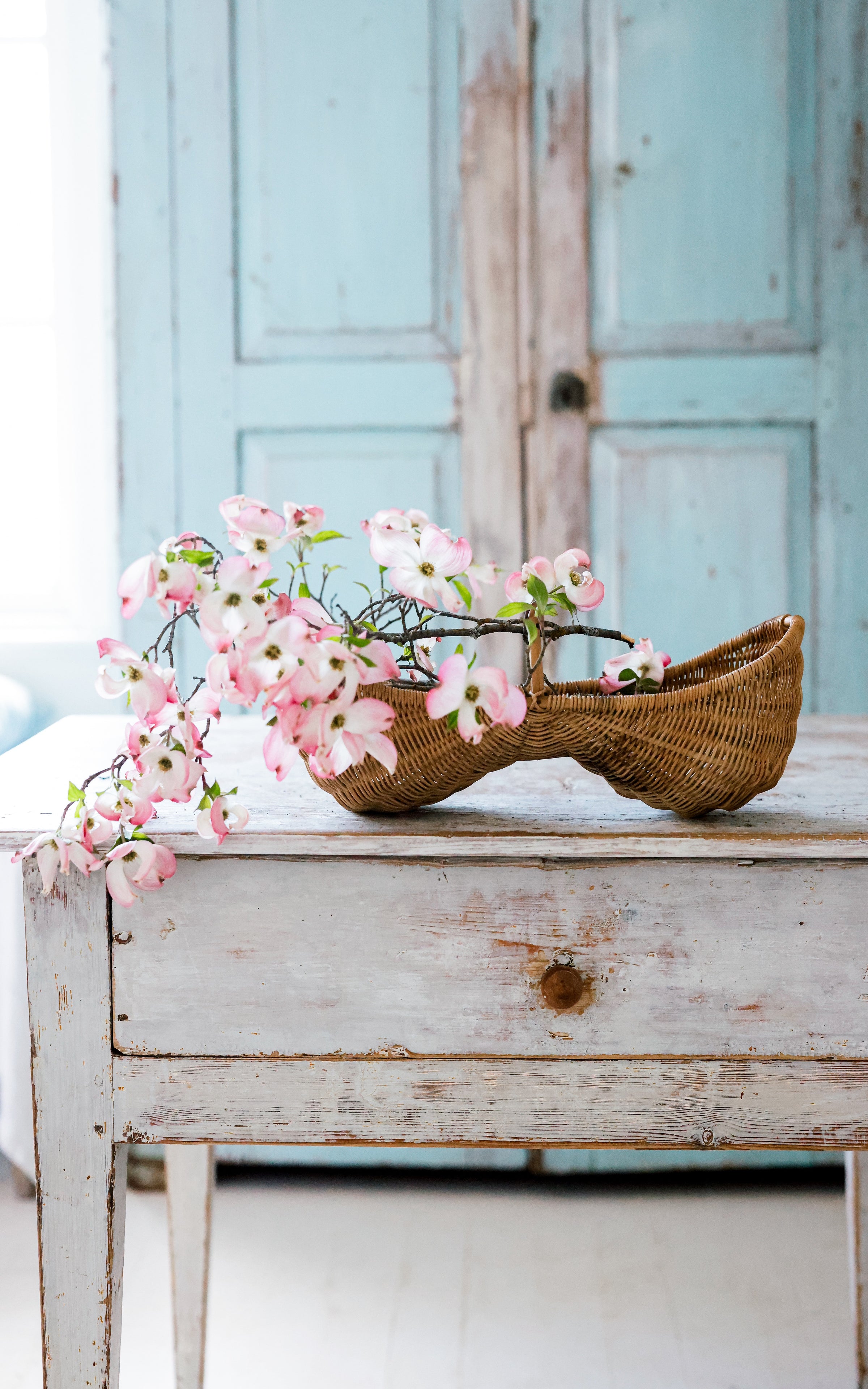 Petite Vintage French Basket