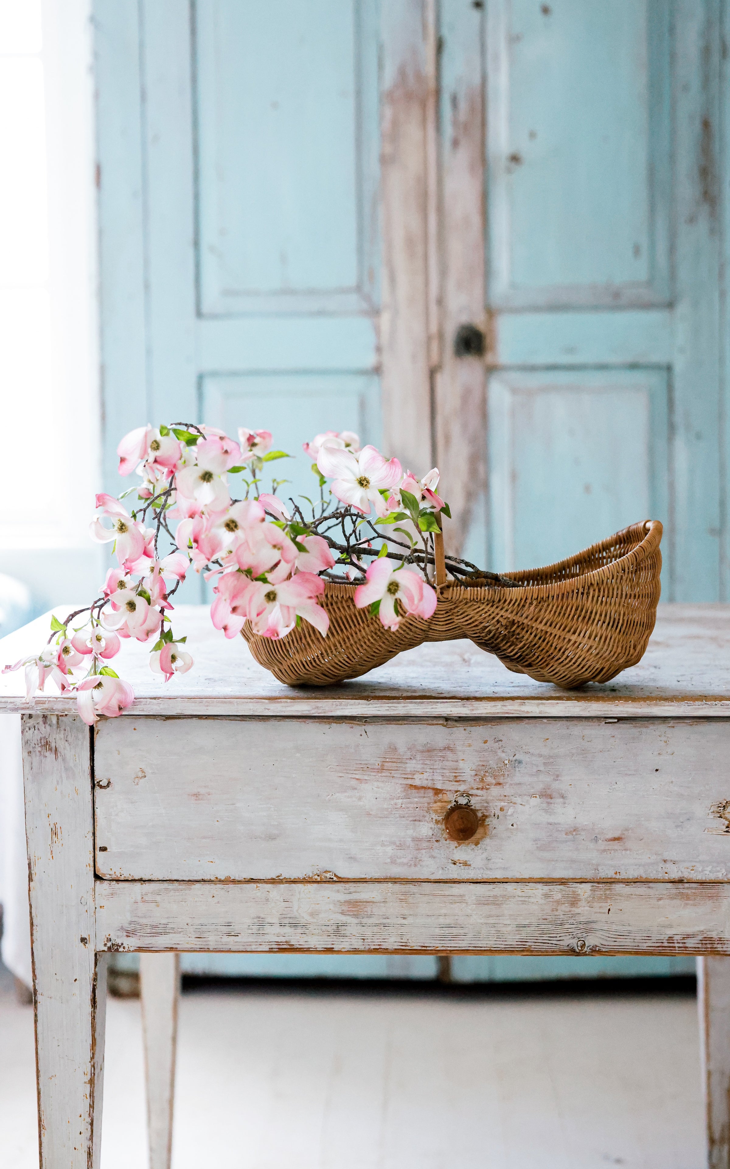 Petite Vintage French Basket