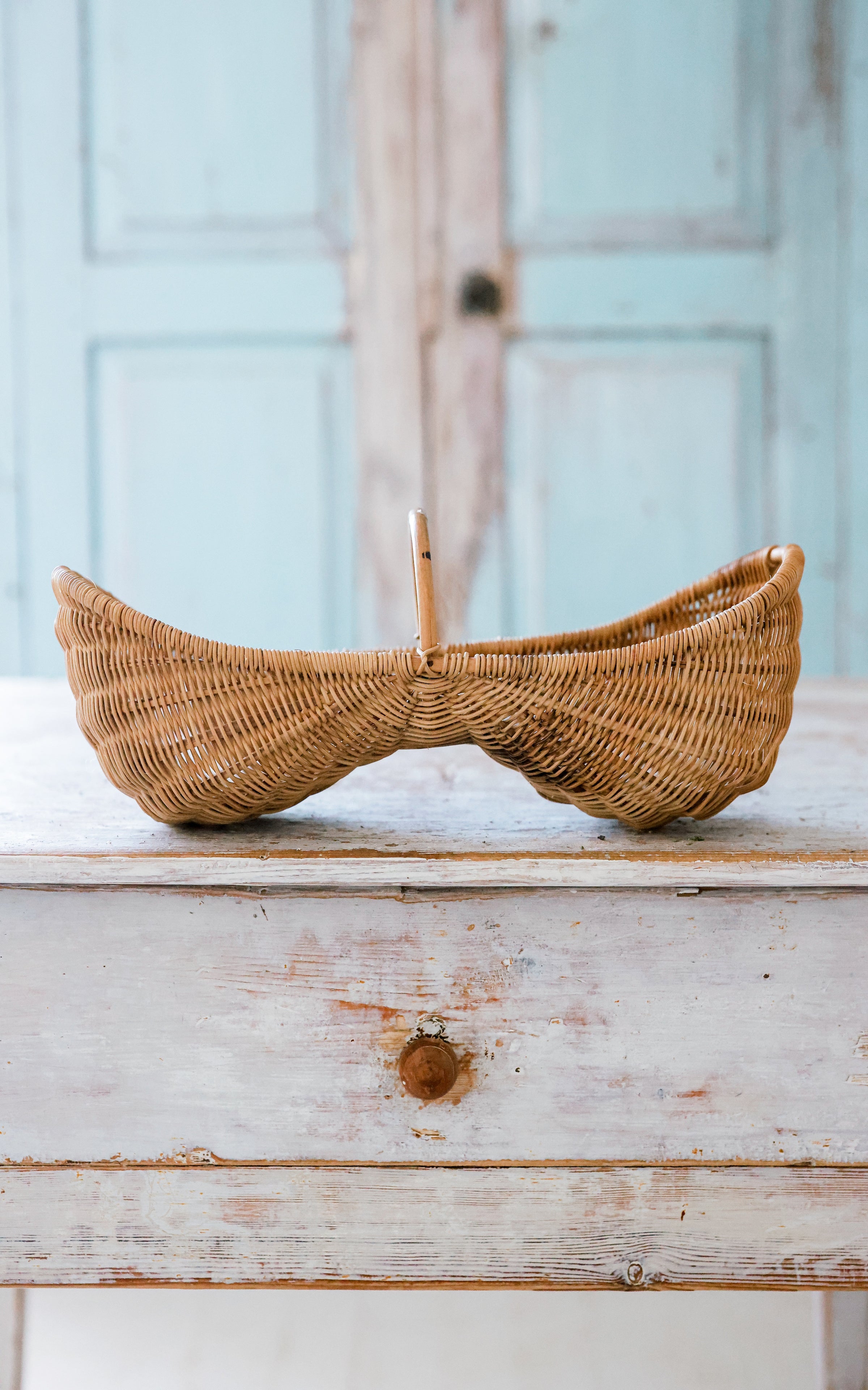 Petite Vintage French Basket
