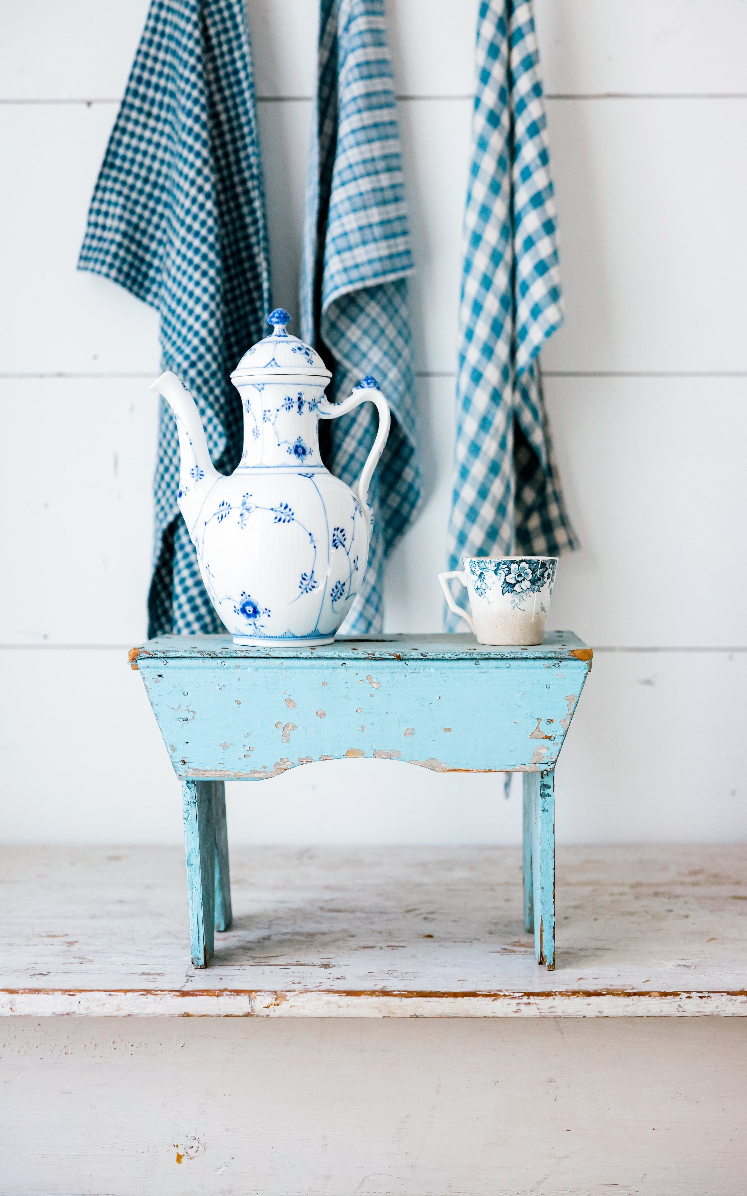 Petite Vintage Swedish Stool