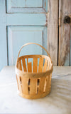 Petite Vintage French Berry Farm Basket