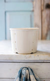 Vintage French Stoneware Cheese Mold