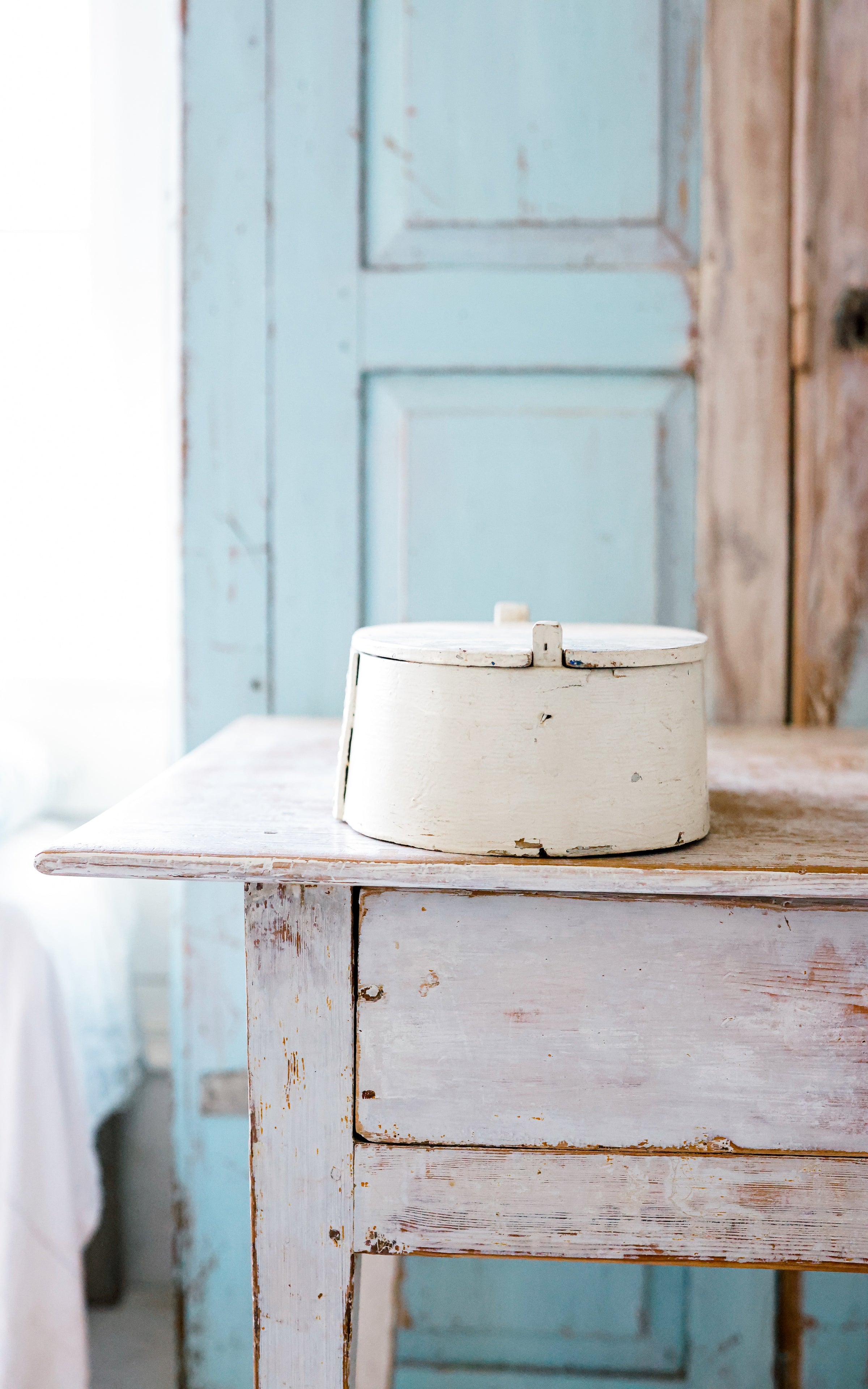 Vintage Swedish Bentwood Keepsake Box