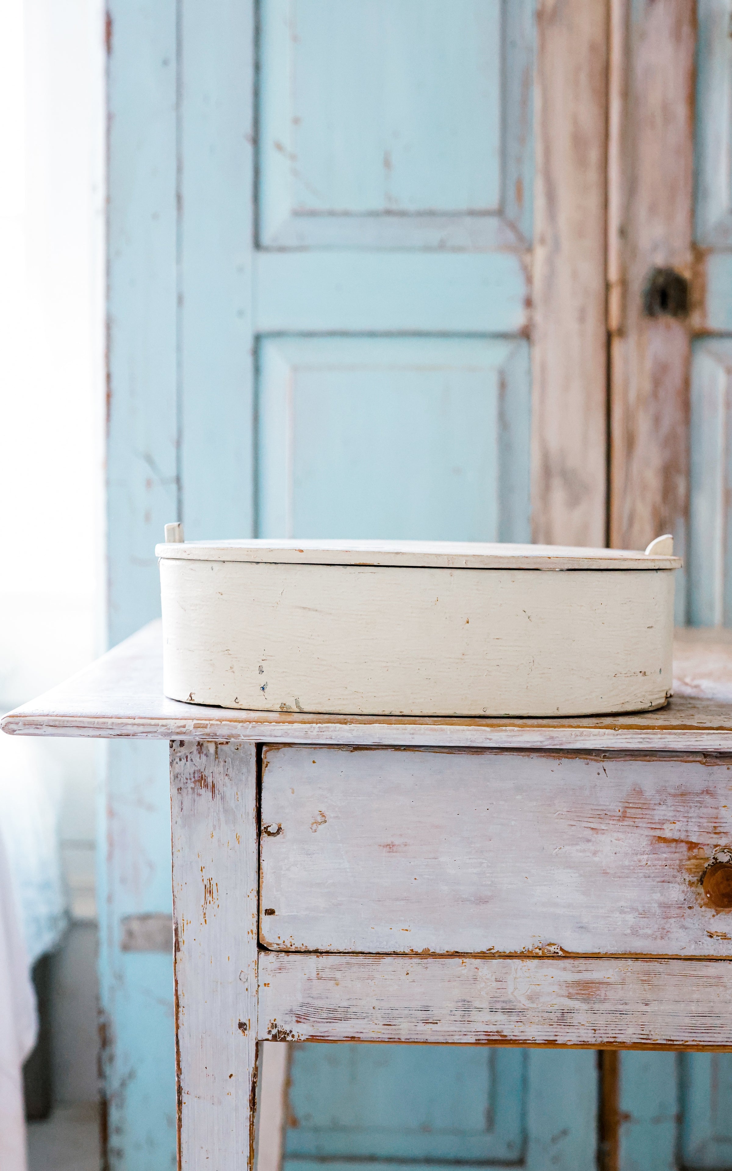 Vintage Swedish Bentwood Keepsake Box