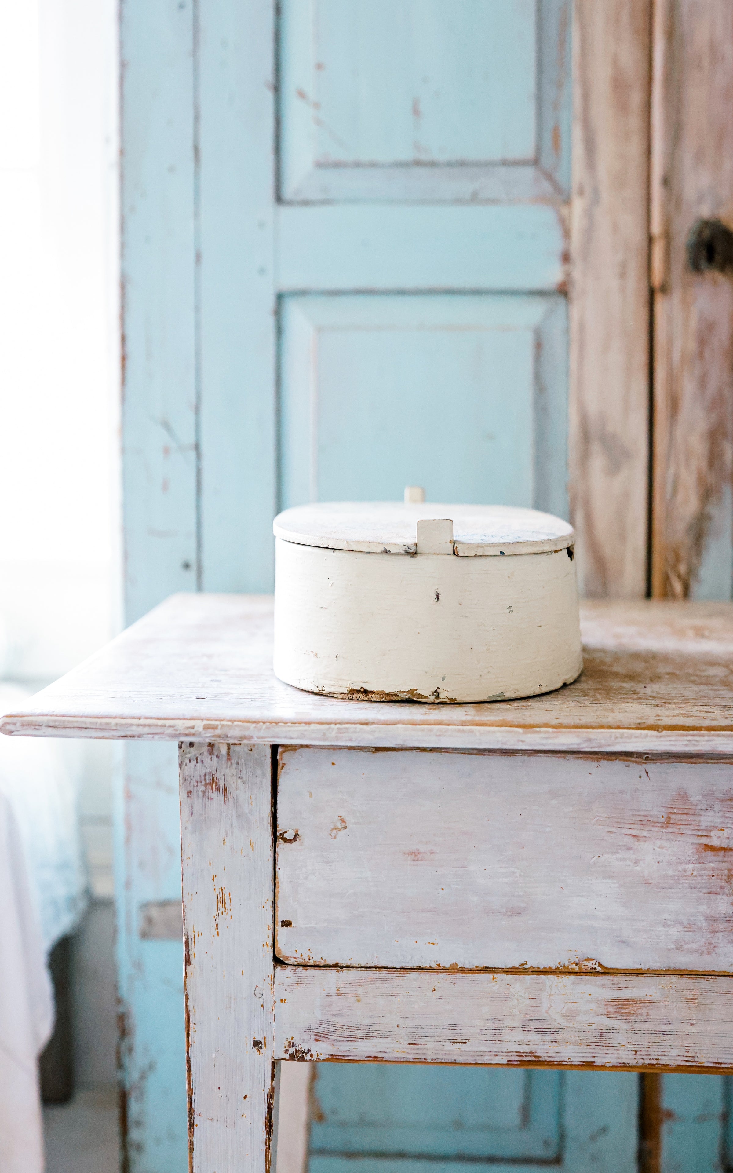 Vintage Swedish Bentwood Keepsake Box