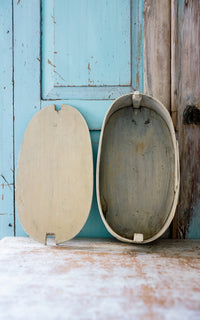 Vintage Swedish Bentwood Keepsake Box