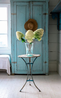 Vintage French Metal Bistro Table