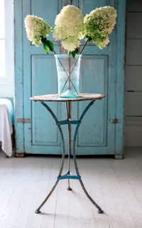 Vintage French Metal Bistro Table