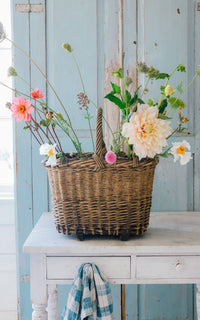 Vintage French Champagne Basket