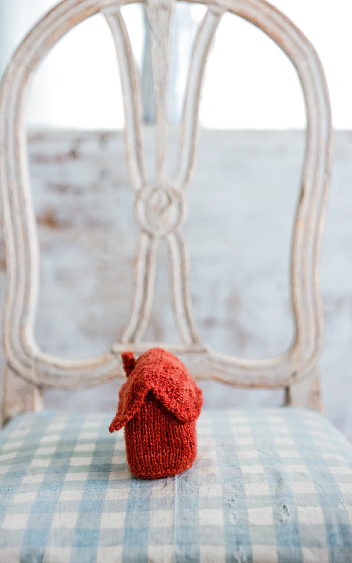 Made To Order Hand Knitted Red House